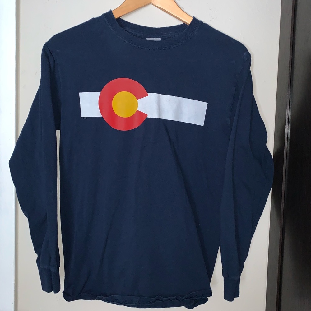 Colorado State Flag Long Sleeve T-Shirt